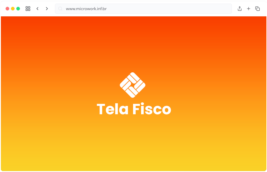 Captura de ecrã: MicroWork FISCO