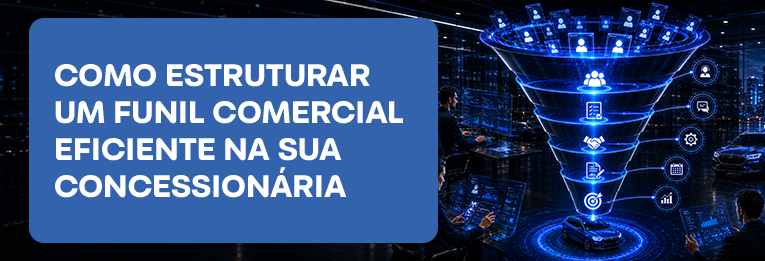 Como estruturar um funil comercial eficiente na sua concessionária